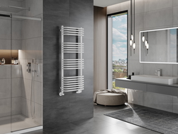 Mexen Apollo radiator baie 1210 x 450 mm, 566 W, alb - W117-1210-450-00-20