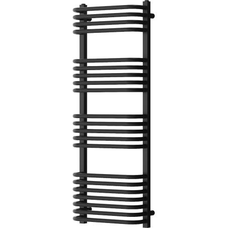 Mexen Apollo 1210 x 450 mm-es fürdőszobai radiátor, 566 W, fekete - W117-1210-450-00-70
