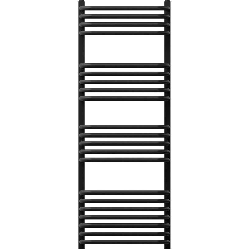 Mexen Apollo 1210 x 450 mm-es fürdőszobai radiátor, 566 W, fekete - W117-1210-450-00-70