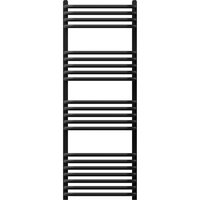 Mexen Apollo fürdőszobai radiátor 1210 x 450 mm, 566 W, fekete - W117-1210-450-00-70