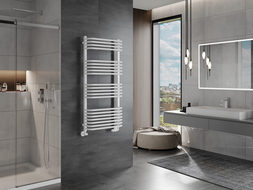 Mexen Apollo fürdőszobai radiátor 1210 x 550 mm, 641 W, fehér - W117-1210-550-00-20