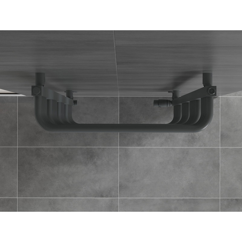 Mexen Apollo Radiator de baie 1210 x 550 mm, 641 W, antracit - W117-1210-550-00-66