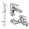 Mexen Kama DF05 set pentru cadă, crom - 72503DF05-00