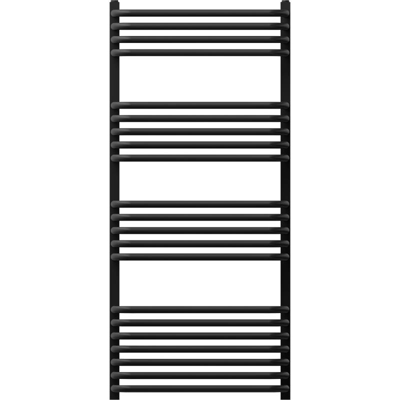 Mexen Apollo radiator de baie 1210 x 550 mm, 641 W, negru - W117-1210-550-00-70