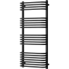 Mexen Apollo 1210 x 550 mm-es fürdőszobai radiátor, 641 W, fekete - W117-1210-550-00-70