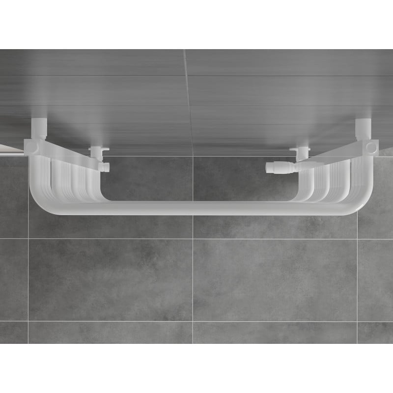 Mexen Apollo radiator baie 1210 x 650 mm, 716 W, alb - W117-1210-650-00-20