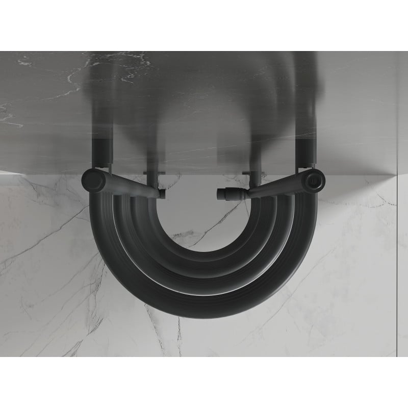 Mexen Eros fürdőszobai radiátor 1200 x 318 mm, 421 W, antracit - W112-1200-318-00-66