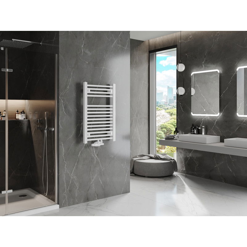 Mexen Pluton radiator de baie 800 x 500 mm, 410 W, alb - W106-0800-500-00-20