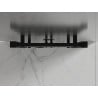 Mexen Pluton 1200 x 500 mm-es, 625 W-os, fekete fürdőszobai radiátor - W106-1200-500-00-70