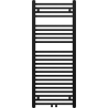 Mexen Pluton 1200 x 500 mm-es, 625 W-os, fekete fürdőszobai radiátor - W106-1200-500-00-70