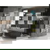 Mexen Pluton fürdőszobai radiátor 1450 x 500 mm, 721 W, fehér - W106-1450-500-00-20