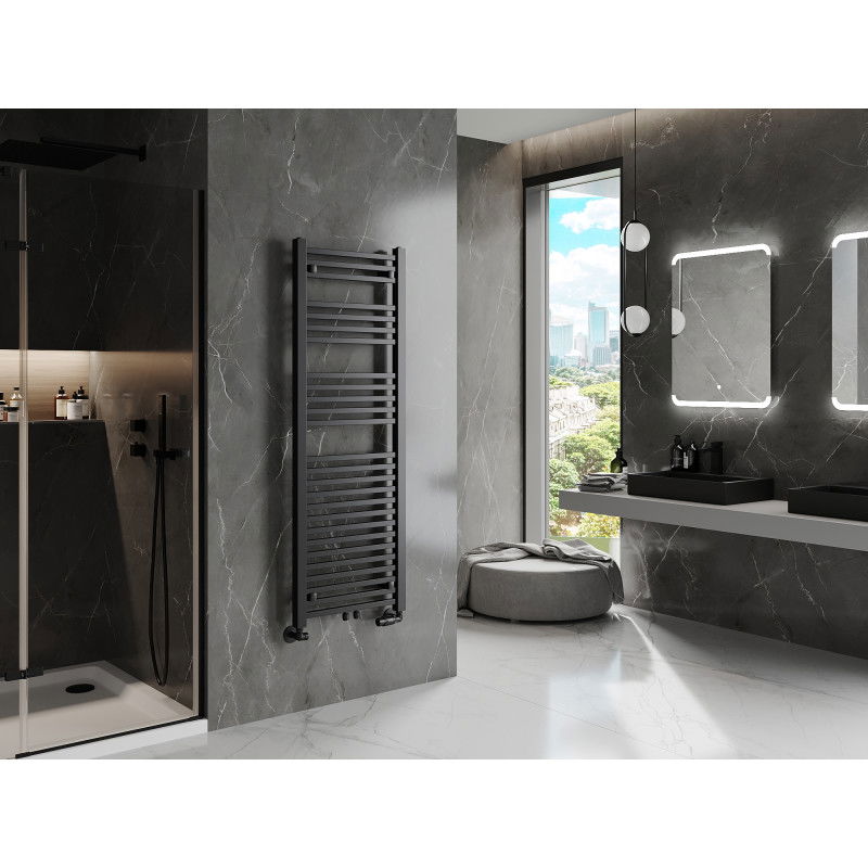 Mexen Pluton radiator de baie 1450 x 500 mm, 721 W, negru - W106-1450-500-00-70