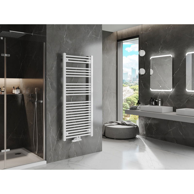 Mexen Pluton radiator baie 1450 x 600 mm, 835 W, alb - W106-1450-600-00-20