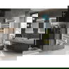 Mexen Pluton fürdőszobai radiátor 1450 x 600 mm, 835 W, fehér - W106-1450-600-00-20