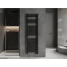 Mexen Pluton 1700 x 500 mm-es, 855 W-os fekete fürdőszobai radiátor - W106-1700-500-00-70