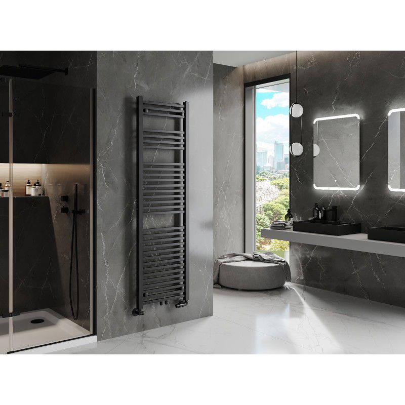 Mexen Pluton calorifer baie 1700 x 500 mm, 855 W, negru - W106-1700-500-00-70