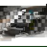 Mexen Pluton fürdőszobai radiátor 1700 x 500 mm, 855 W, fekete - W106-1700-500-00-70