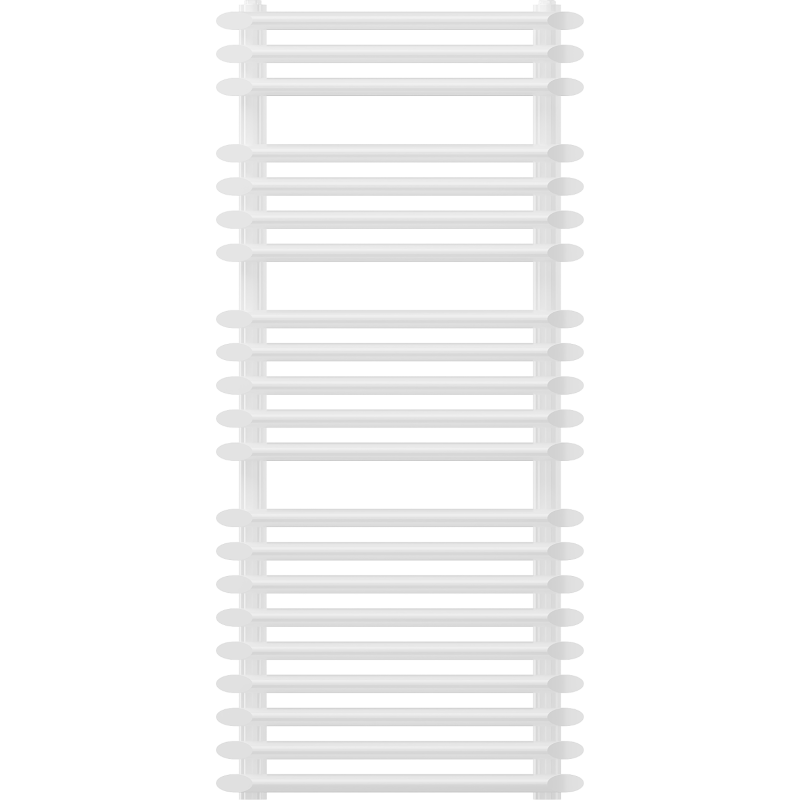 Mexen Akan törölközőszárító radiátor 1080 x 500 mm, 784 W, fehér - W121-1080-500-00-20