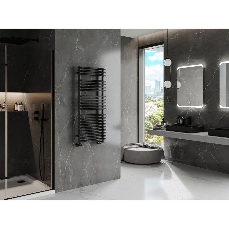 Mexen Akan radiator baie 1080 x 500 mm, 784 W, negru - W121-1080-500-00-70