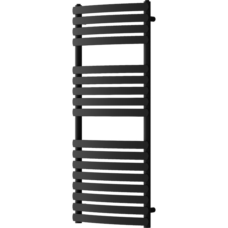 Mexen Bachus 1200 x 500 mm-es, 619 W-os, fekete fürdőszobai radiátor - W109-1200-500-00-70