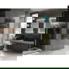 Mexen Helios fürdőszobai radiátor 1200 x 500 mm, 567 W, antracit - W103-1200-500-00-66