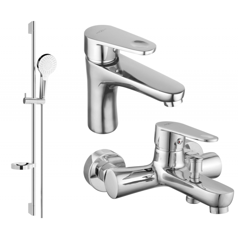 Mexen Kama DS05 set cadă, Crom - 72503DS05-00