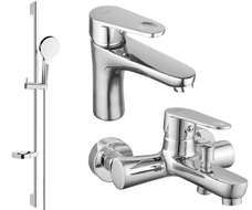 Mexen Kama DS05 fürdőkád szett, króm - 72503DS05-00