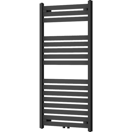 Mexen Uran fürdőszobai fűtőtest 1200 x 600 mm, 623 W, fekete - W105-1200-600-00-70