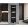 Mexen Uran fürdőszobai radiátor 1800 x 500 mm, 801 W, fekete - W105-1800-500-00-70