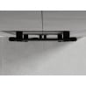 Mexen Uran fürdőszobai radiátor 1800 x 500 mm, 801 W, fekete - W105-1800-500-00-70