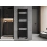 Mexen Uran fürdőszobai radiátor 1800 x 600 mm, 934 W, fekete - W105-1800-600-00-70
