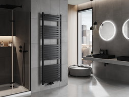 Mexen Uran radiator de baie 1800 x 600 mm, 934 W, negru - W105-1800-600-00-70