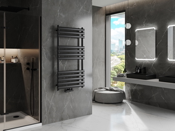 Mexen Jowisz radiator de baie 1200 x 600 mm, 594 W, negru - W107-1200-600-00-70