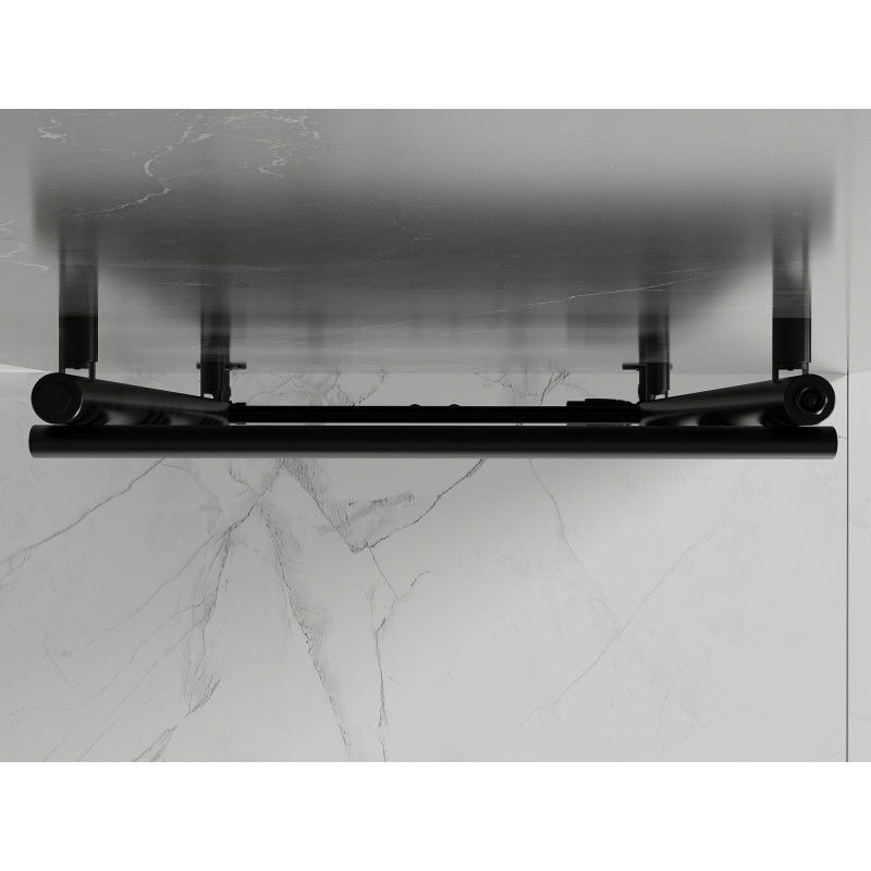 Mexen Jowisz fürdőszobai radiátor 1200 x 600 mm, 594 W, fekete - W107-1200-600-00-70