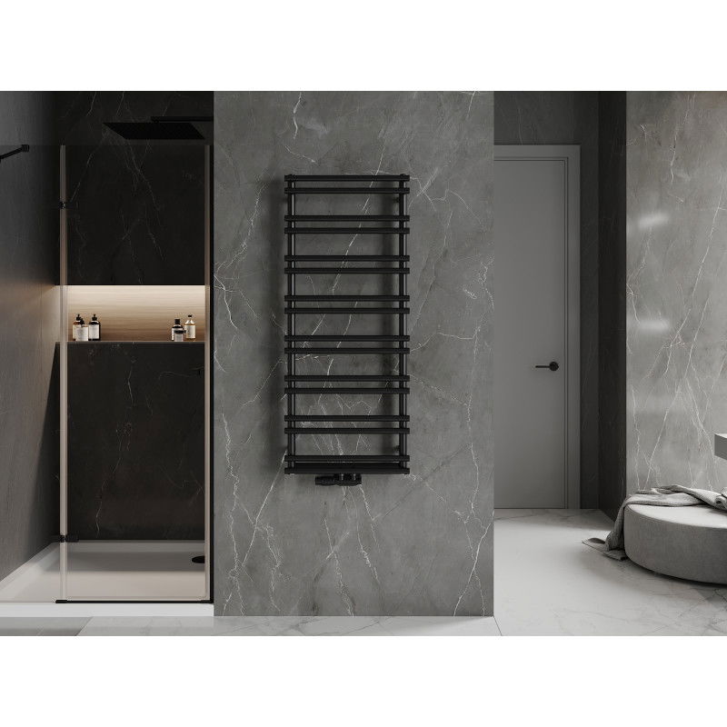 Mexen Saturn radiator baie 1200 x 500 mm, 409 W, negru - W108-1200-500-00-70