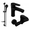 Mexen Kama DF05 set de duș, Neagră - 72504DF05-70