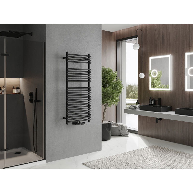 Mexen Sol radiator de baie 1200 x 500 mm, 569 W, negru - W125-1200-500-00-70