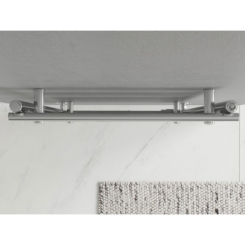 Mexen Sol fürdőszobai radiátor 1200 x 600 mm, 520 W, króm - W125-1200-600-00-01