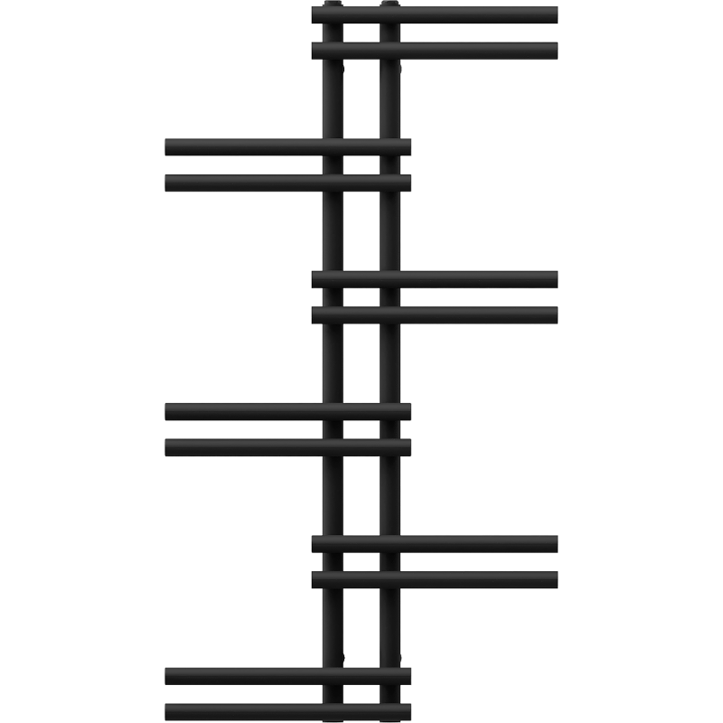 Mexen Jari fürdőszobai radiátor 1005 x 550 mm, 339 W, fekete - W115-1005-550-00-70