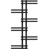Mexen Jari radiator de baie decorativ 1005 x 550 mm, 339 W, negru - W115-1005-550-00-70