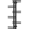 Mexen Jari fürdőszobai radiátor 1005 x 550 mm, 339 W, fekete - W115-1005-550-00-70
