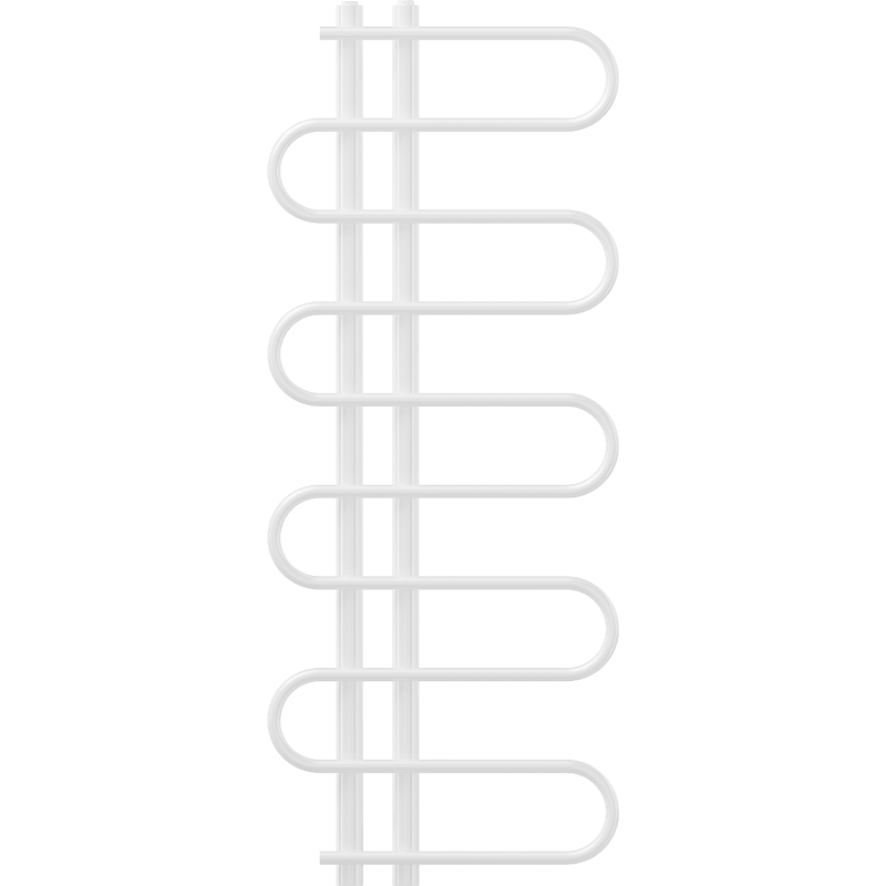 Mexen Kiso radiator de baie decorativ 1250 x 500 mm, 256 W, alb - W114-1250-500-00-20