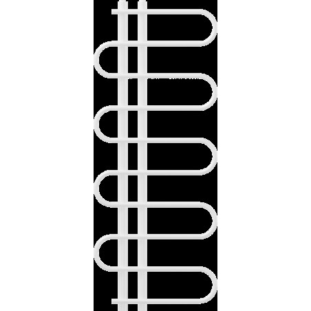 Mexen Kiso radiator baie 1250 x 500 mm, 256 W, alb - W114-1250-500-00-20