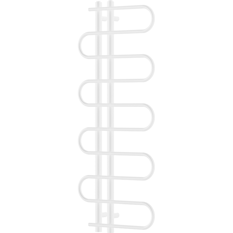 Mexen Kiso dekoratív fürdőszobai radiátor 1250 x 500 mm, 256 W, fehér - W114-1250-500-00-20