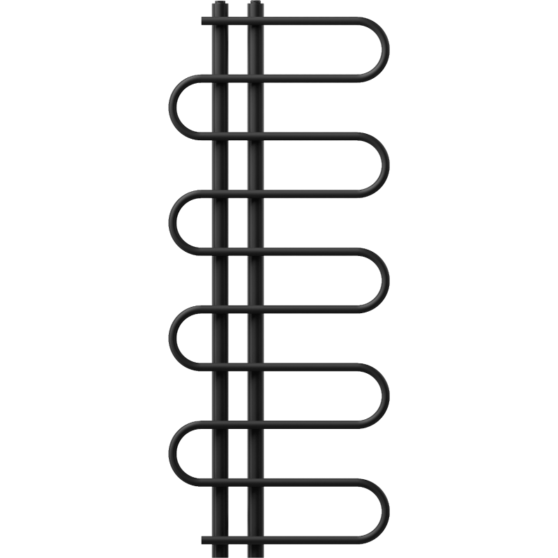 Mexen Kiso radiator decorativ pentru baie 1250 x 500 mm, 256 W, negru - W114-1250-500-00-70