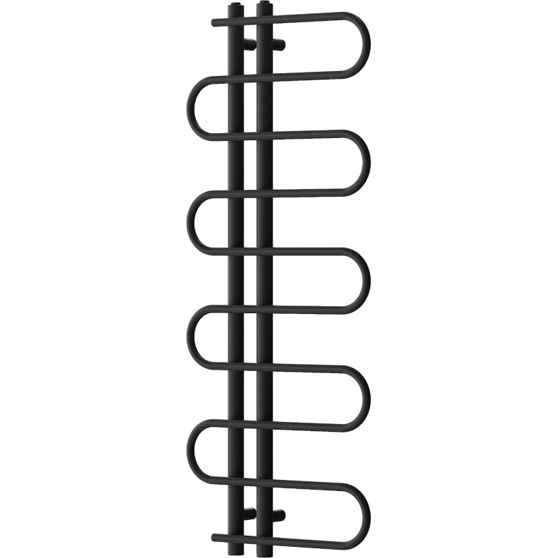 Mexen Kiso radiator decorativ de baie 1250 x 500 mm, 256 W, negru - W114-1250-500-00-70