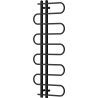 Mexen Kiso radiator baie 1250 x 500 mm, 256 W, negru - W114-1250-500-00-70