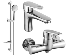 Mexen Kama DF75 zuhanykészlet, króm - 72504DF75-00