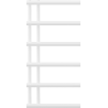 Mexen Jukon radiator baie 988 x 500 mm, 461 W, alb - W116-0988-500-00-20