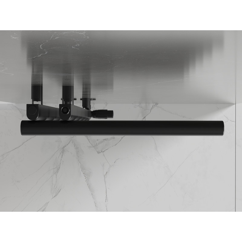 Mexen Jukon radiator decorativ de baie 988 x 500 mm, 461 W, negru - W116-0988-500-00-70